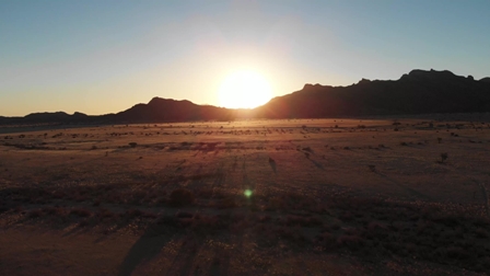 日出戈壁滩1分12秒