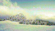 006-冬云飘过松林皑皑白雪28秒.gif